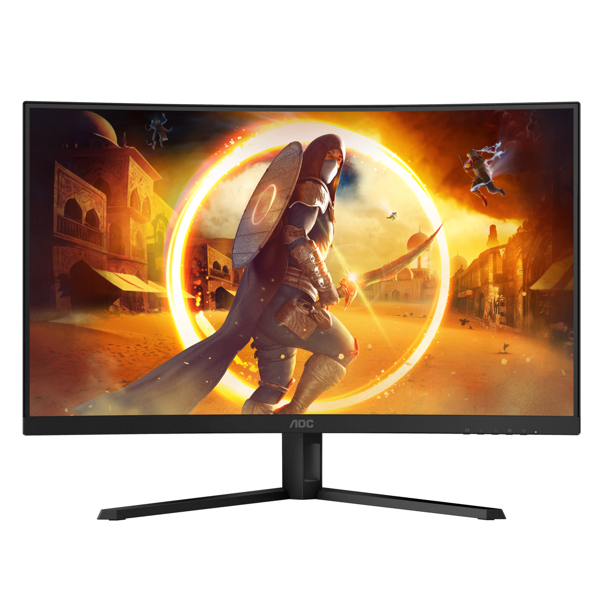 AOC 32" QHD curved Gaming Monitor - Black | CQ32G4VE from AOC - DID Electrical