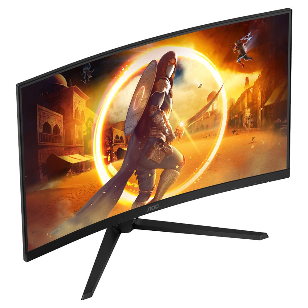 AOC 32" QHD curved Gaming Monitor - Black | CQ32G4VE from AOC - DID Electrical