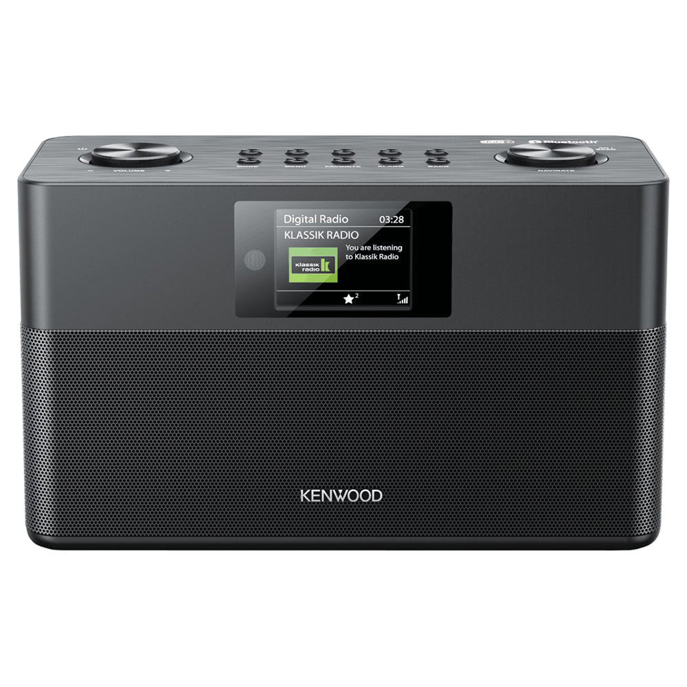 Kenwood DAB+ FM-RDS Compact Stereo Radio - Black | CRST80DABB from Kenwood - DID Electrical