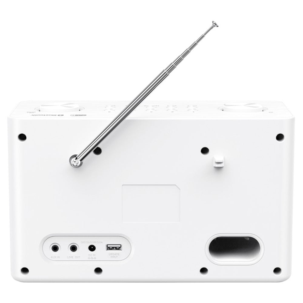 Kenwood DAB+ FM-RDS Compact Stereo Radio - White | CRST80DABW from Kenwood - DID Electrical