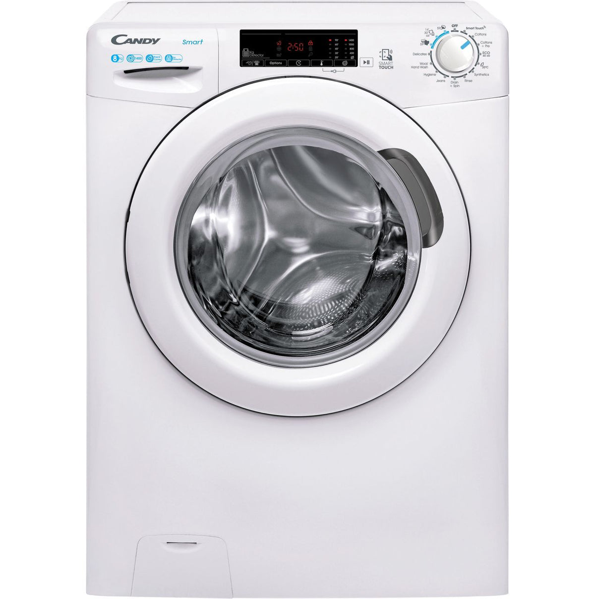 Candy 8KG 1400 Spin Freestanding Washing Machine - White | CS148TW4/1-80 from Candy - DID Electrical