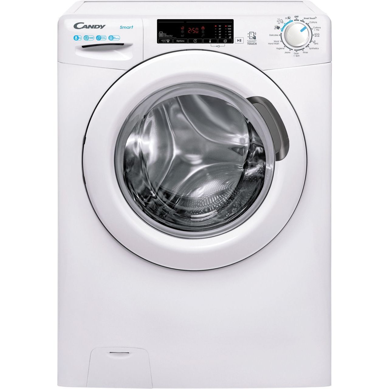 Candy 8KG 1400 Spin Freestanding Washing Machine - White | CS148TW4/1-80 from Candy - DID Electrical ()