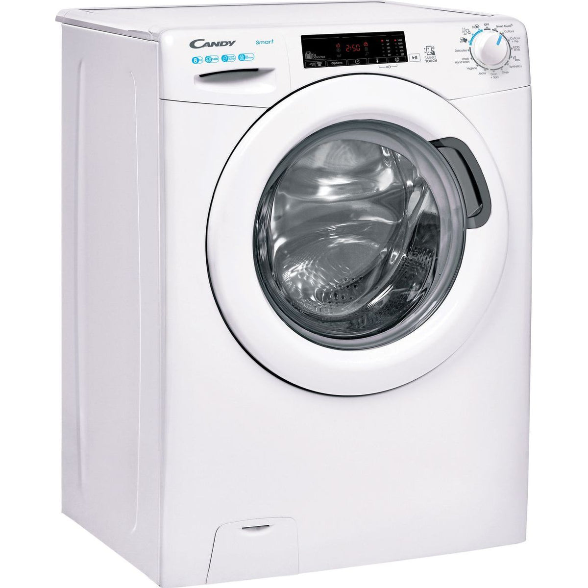 Candy 8KG 1400 Spin Freestanding Washing Machine - White | CS148TW4/1-80 from Candy - DID Electrical