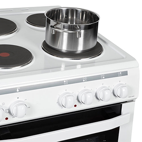 NordMende 50CM Freestanding Electric Cooker - White | CSE514WH from NordMende - DID Electrical