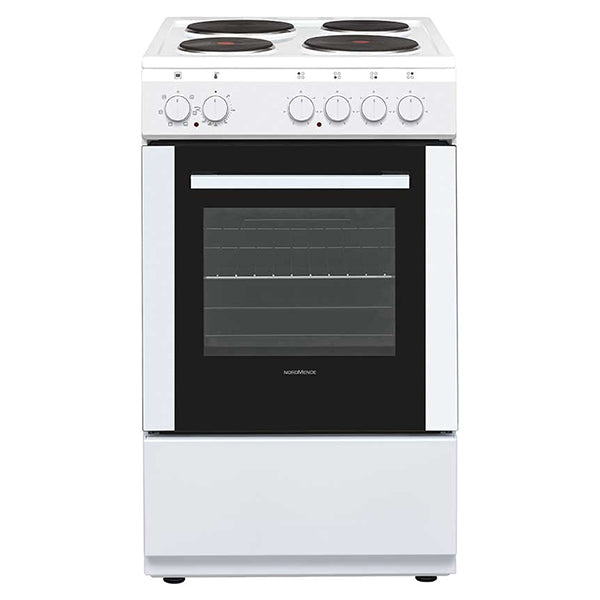 NordMende 50CM Freestanding Electric Cooker - White | CSE515WH from NordMende - DID Electrical