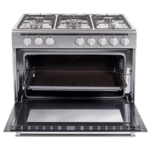 NordMende 90CM Dual Fuel Hybrid Range Cooker - Stainless Steel | CSG92IX from NordMende - DID Electrical