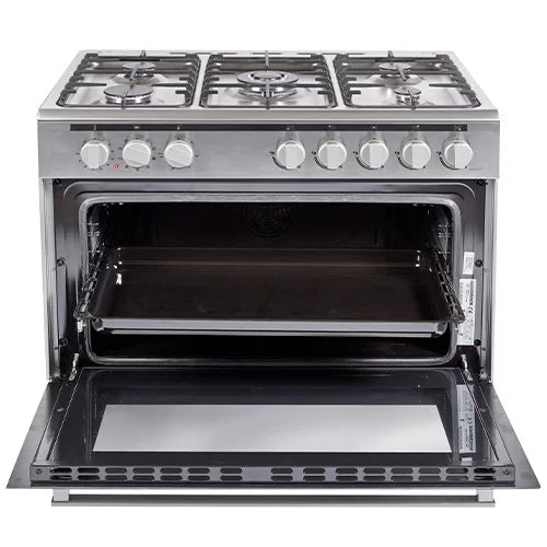 NordMende 90CM Dual Fuel Hybrid Range Cooker - Stainless Steel | CSG92IX from NordMende - DID Electrical