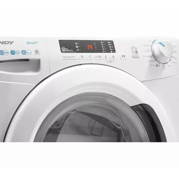 Candy 8KG/5KG 1400 Spin Freestanding Washer Dryer - White | CSW4852DE from Candy - DID Electrical