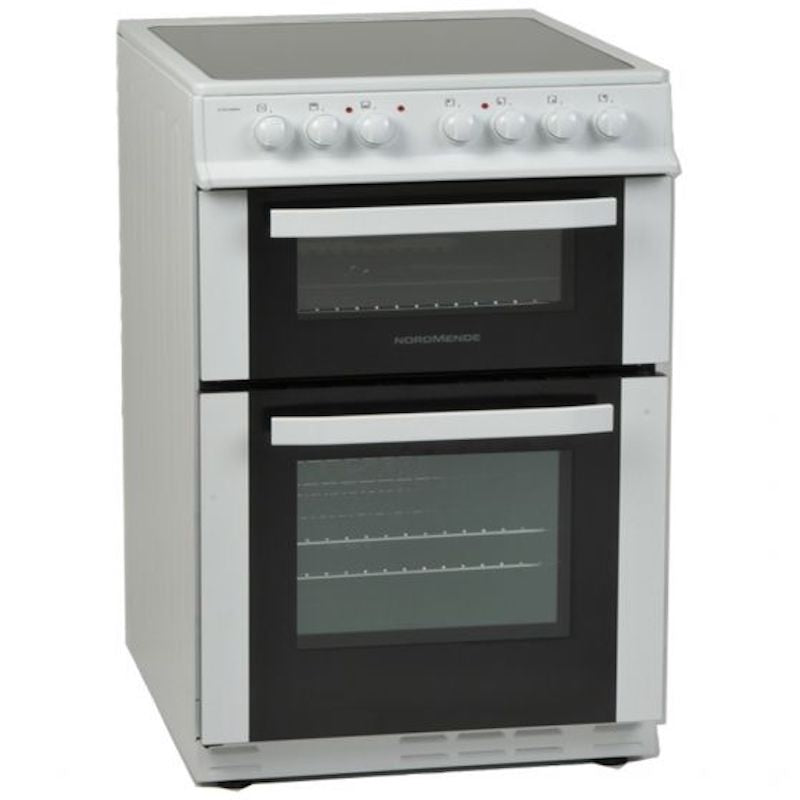 NordMende 60CM Freestanding Electric Cooker - White | CTEC62WH from NordMende - DID Electrical