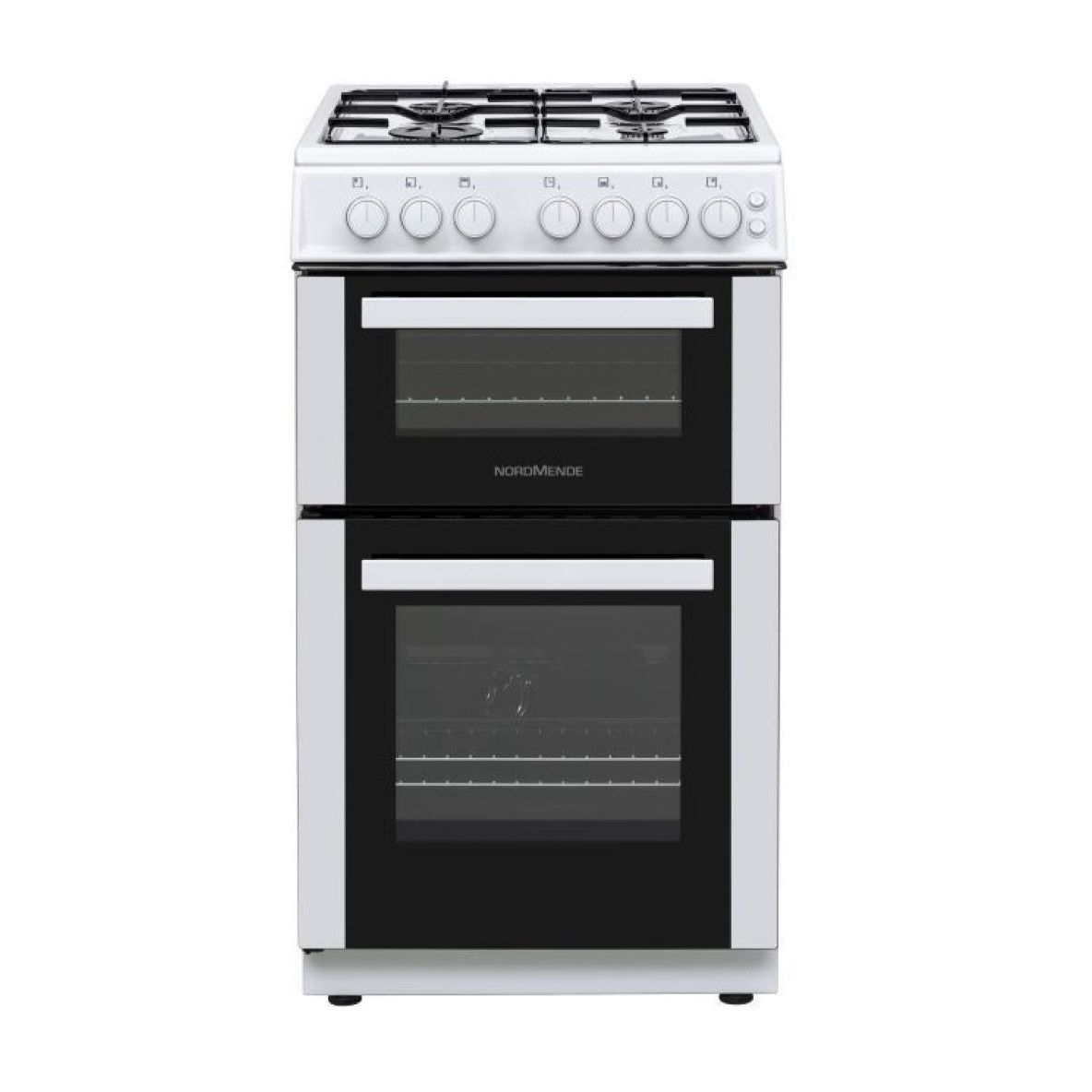 NordMende 50cm Freestanding Natural Gas Cooker with Gas Hob - White | CTG52WH from NordMende - DID Electrical