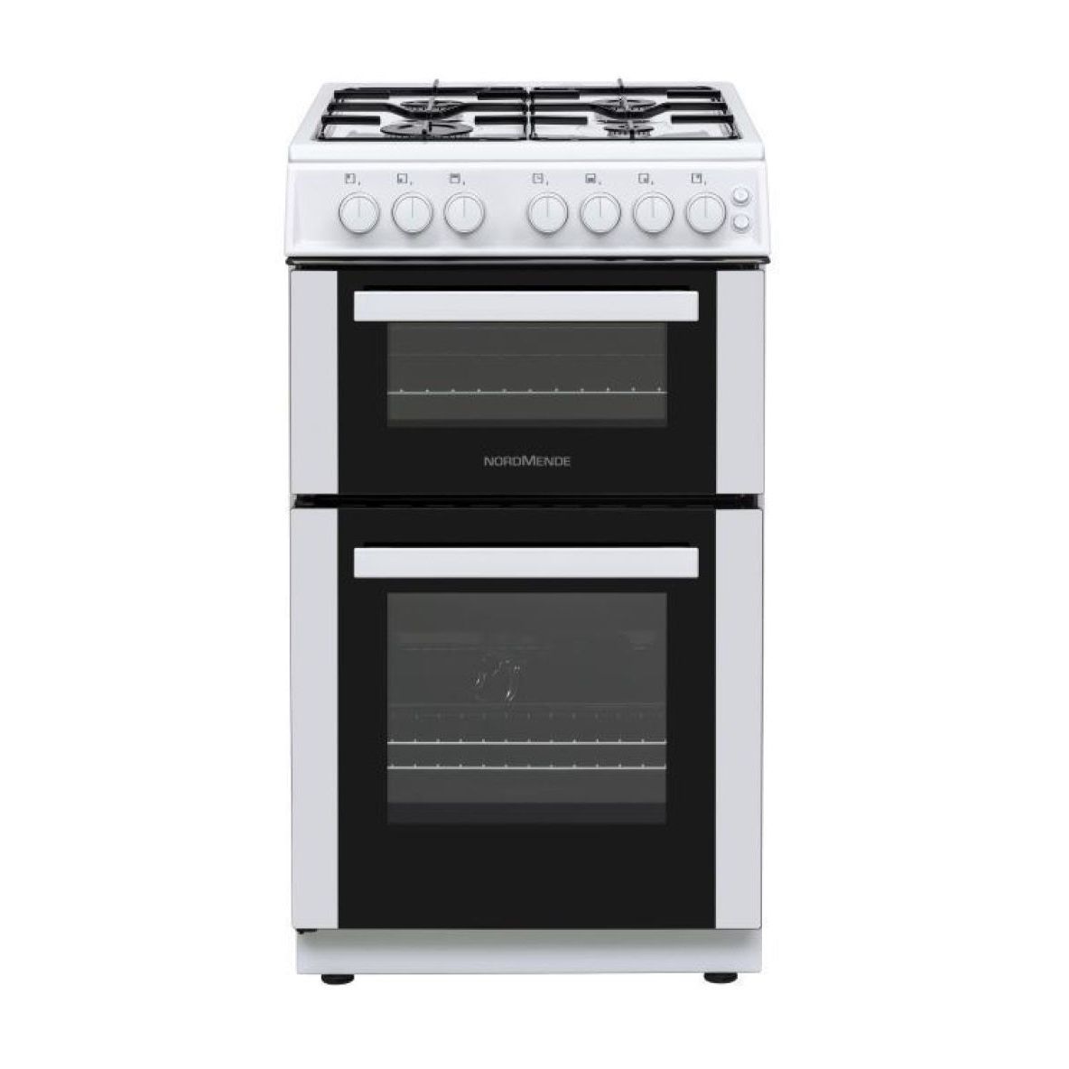 NordMende 50cm Freestanding Natural Gas Cooker with Gas Hob - White | CTG52WH from NordMende - DID Electrical ()