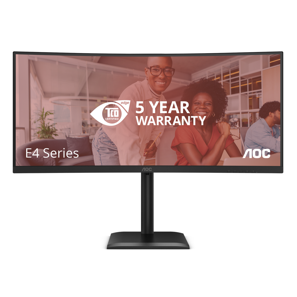 AOC 34" UWQHD Monitor - Black | CU34E4CV
