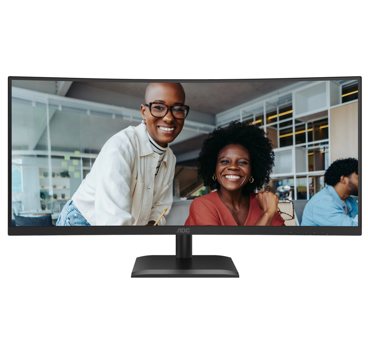 AOC 34" UWQHD Monitor - Black | CU34E4CV