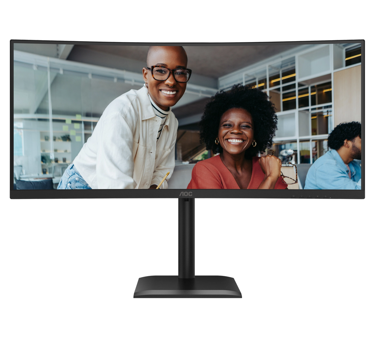 AOC 34" UWQHD Monitor - Black | CU34E4CV