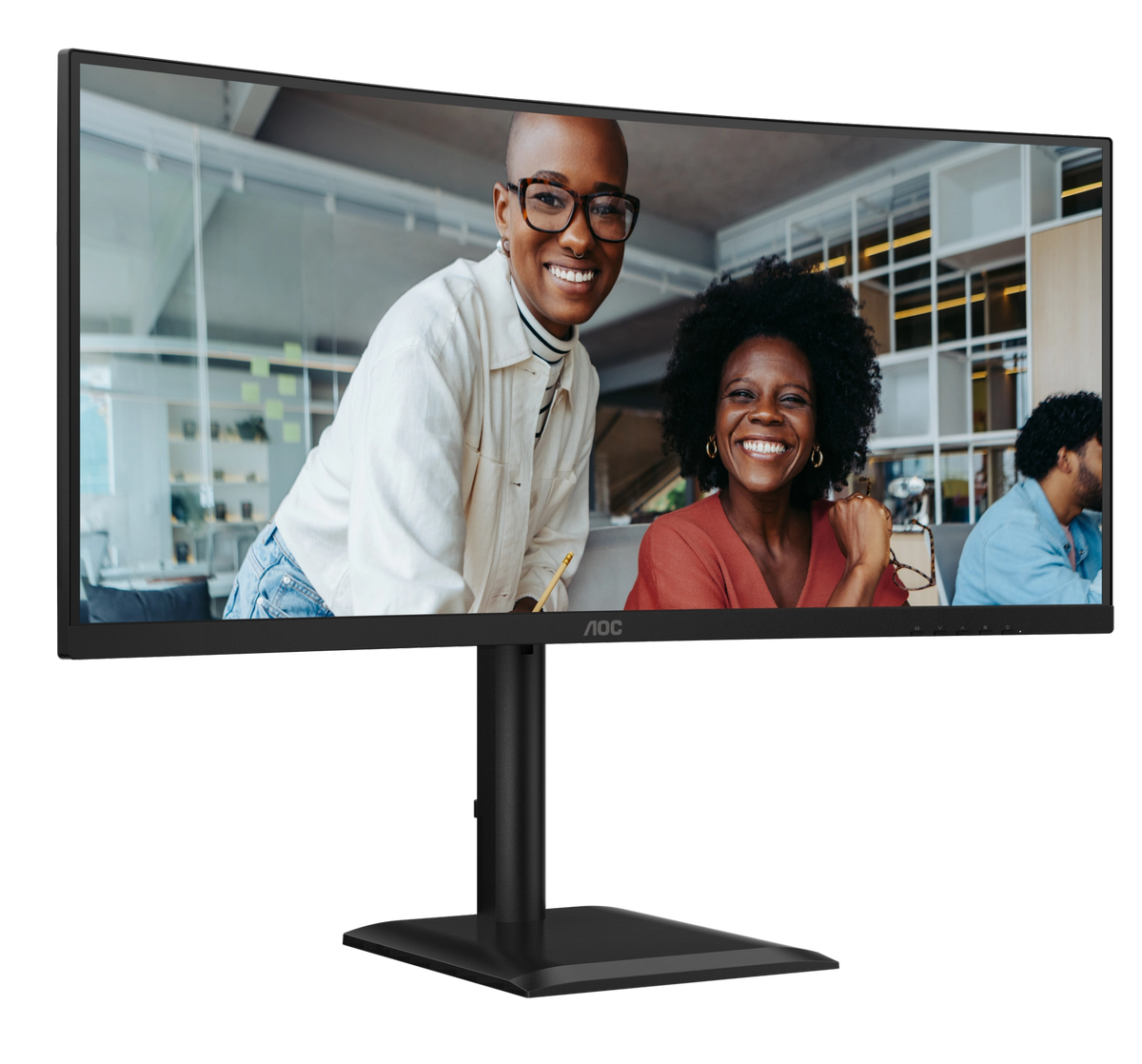 AOC 34" UWQHD Monitor - Black | CU34E4CV