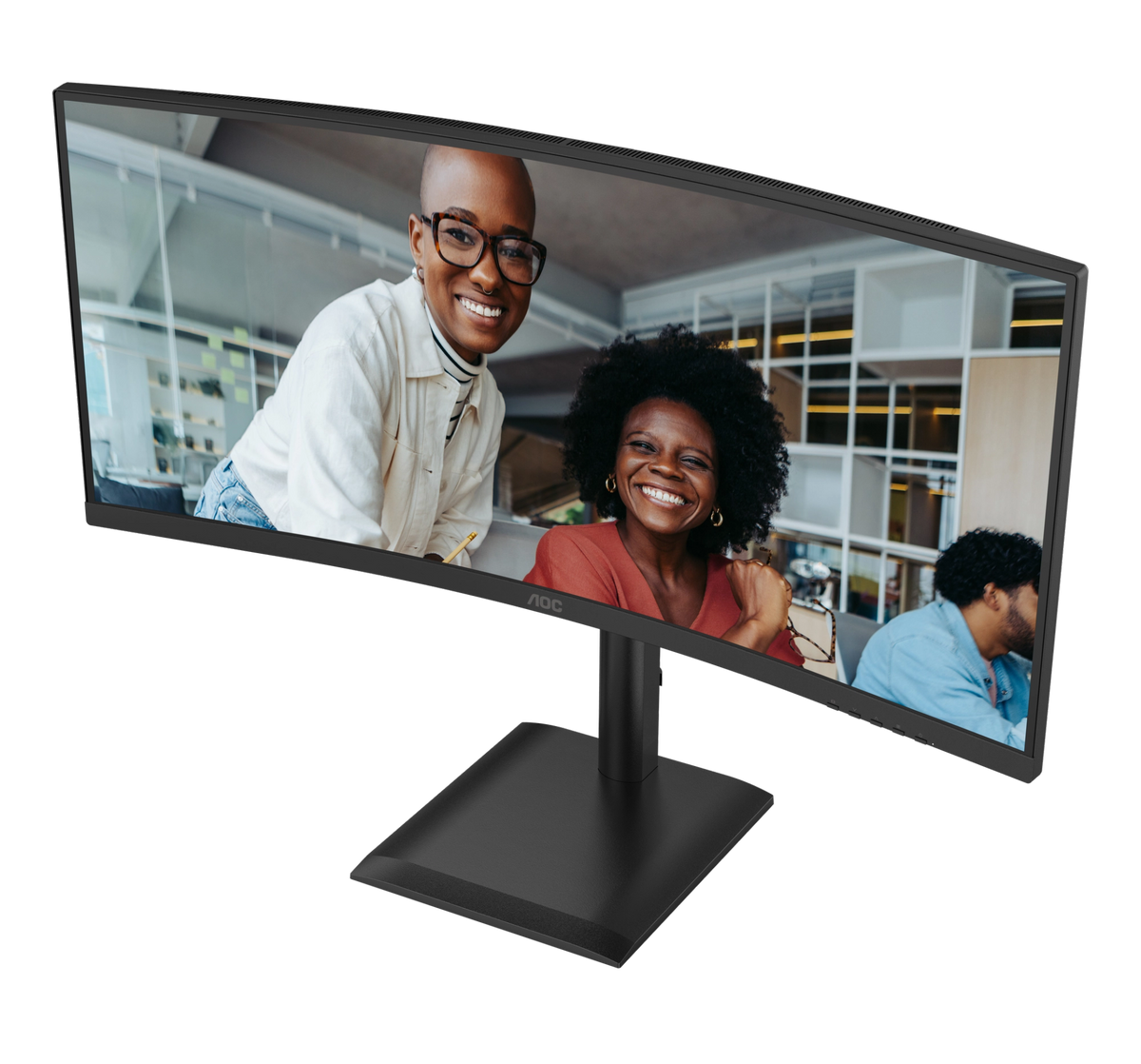AOC 34" UWQHD Monitor - Black | CU34E4CV