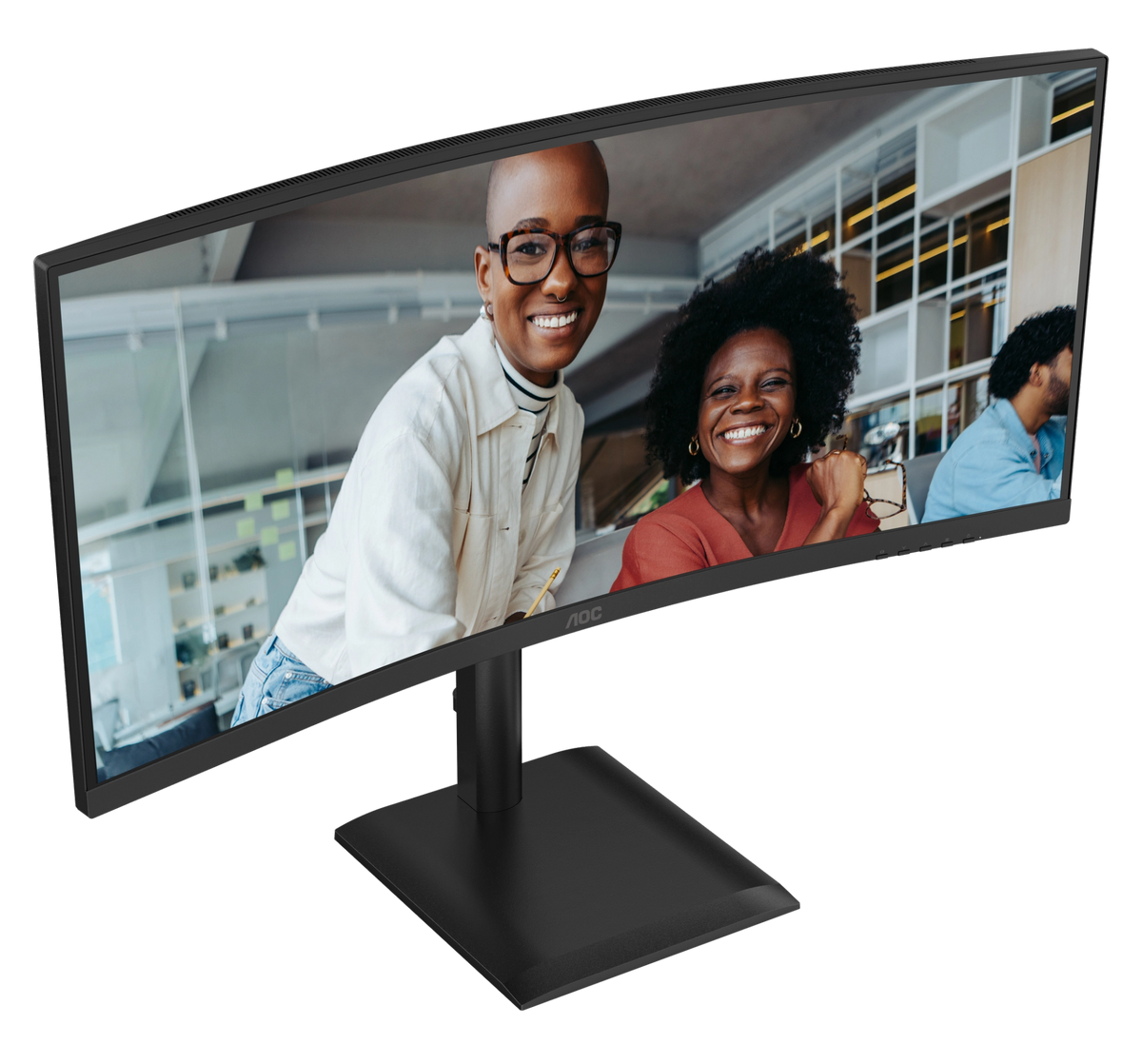 AOC 34" UWQHD Monitor - Black | CU34E4CV