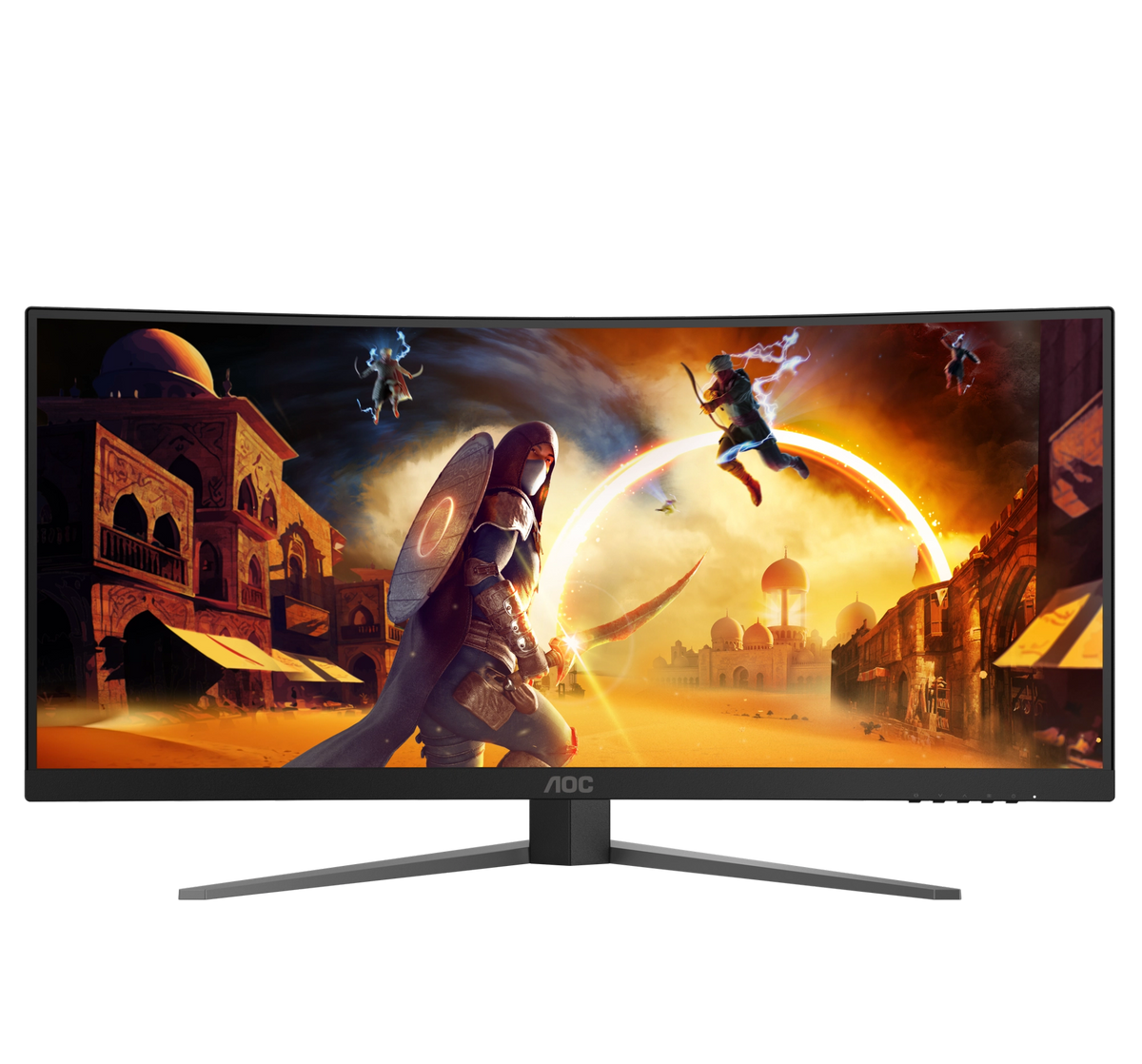 AOC 34" WQHD Gaming Monitor - Black | CU34G4Z