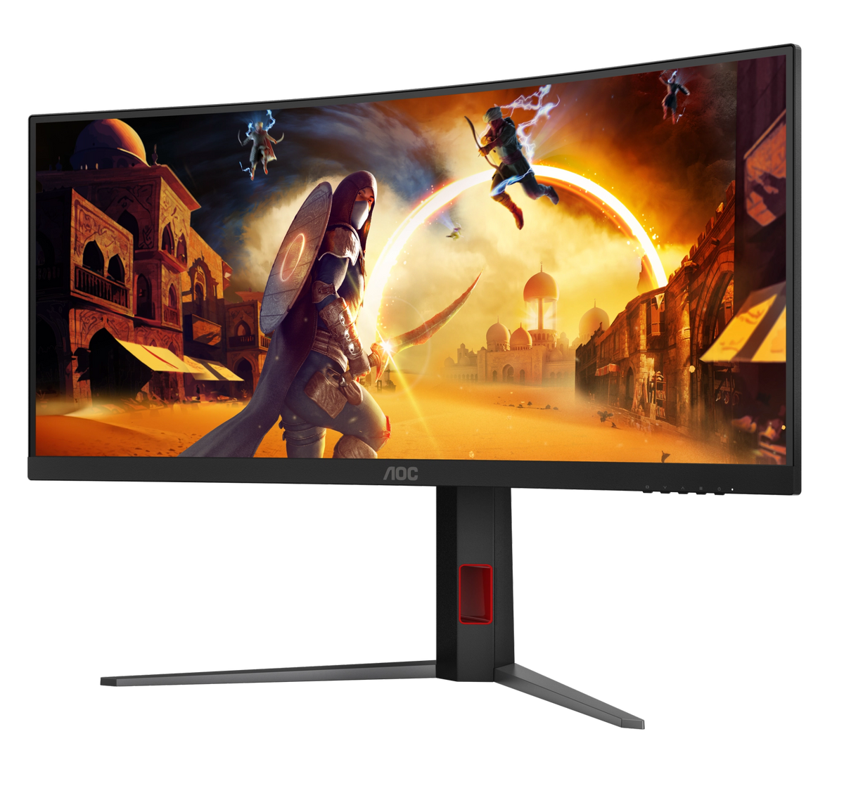 AOC 34" WQHD Gaming Monitor - Black | CU34G4Z