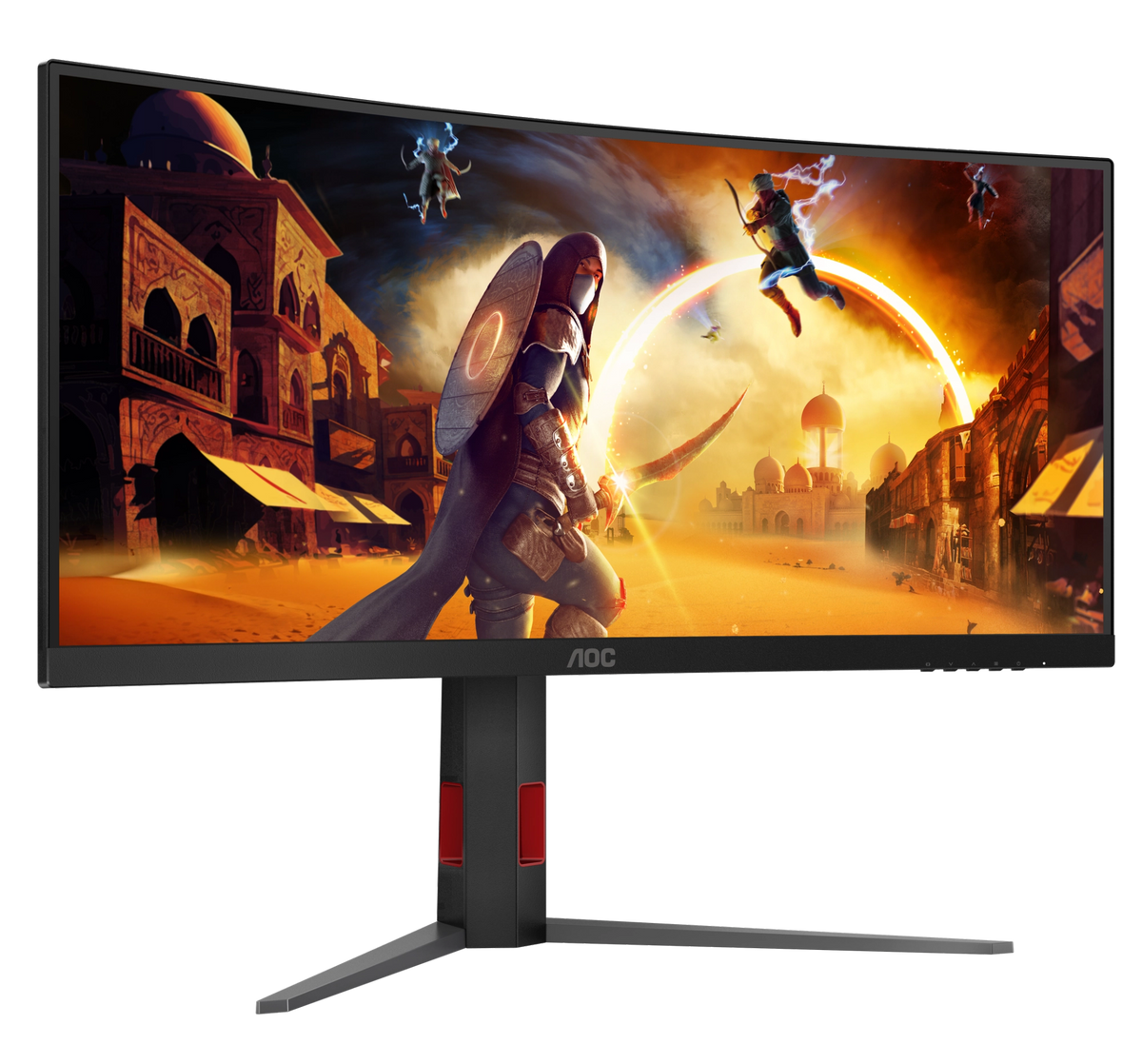 AOC 34" WQHD Gaming Monitor - Black | CU34G4Z