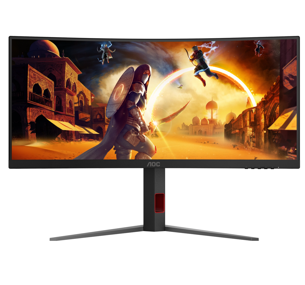 AOC 34" WQHD Gaming Monitor - Black | CU34G4Z