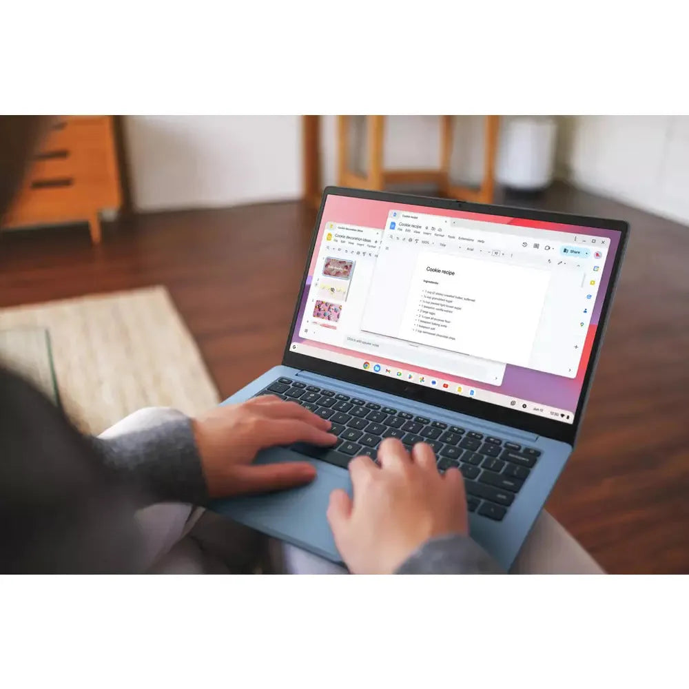 Asus Intel Celeron 14&quot; 4GB/64GB Chromebook - Blue | CX1405CKA-NK0030 from Asus - DID Electrical