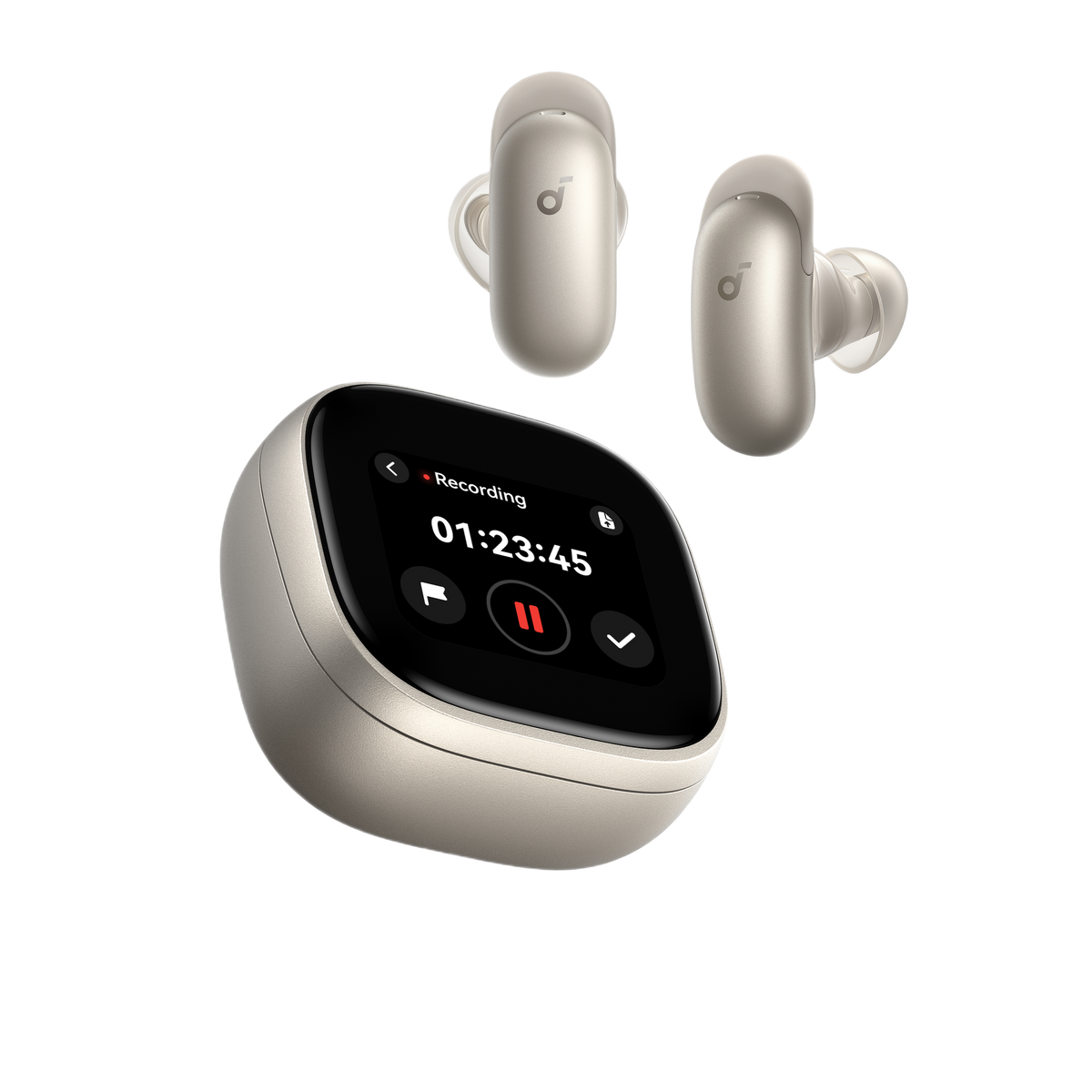 Soundcore Liberty 5 Pro Max In-Ear Wireless Bluetooth Earbuds - Titanium Gold | D1204GB1