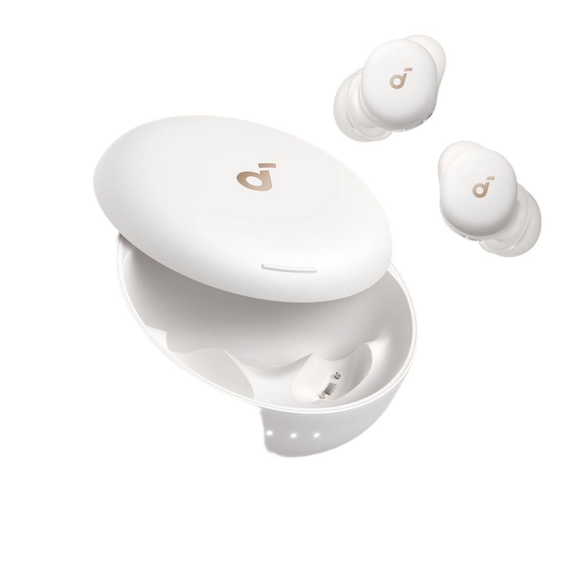 Soundcore Sleep A30 Wireless Noise Cancelling Sleep Earbuds - Lunar White | D1301G21