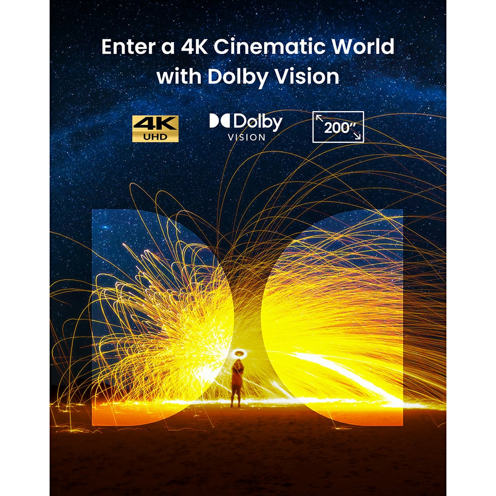 Nebula Cosmos 4K SE Dolby Vision Projector with Google TV - Grey | D2342211 from Nebula - DID Electrical