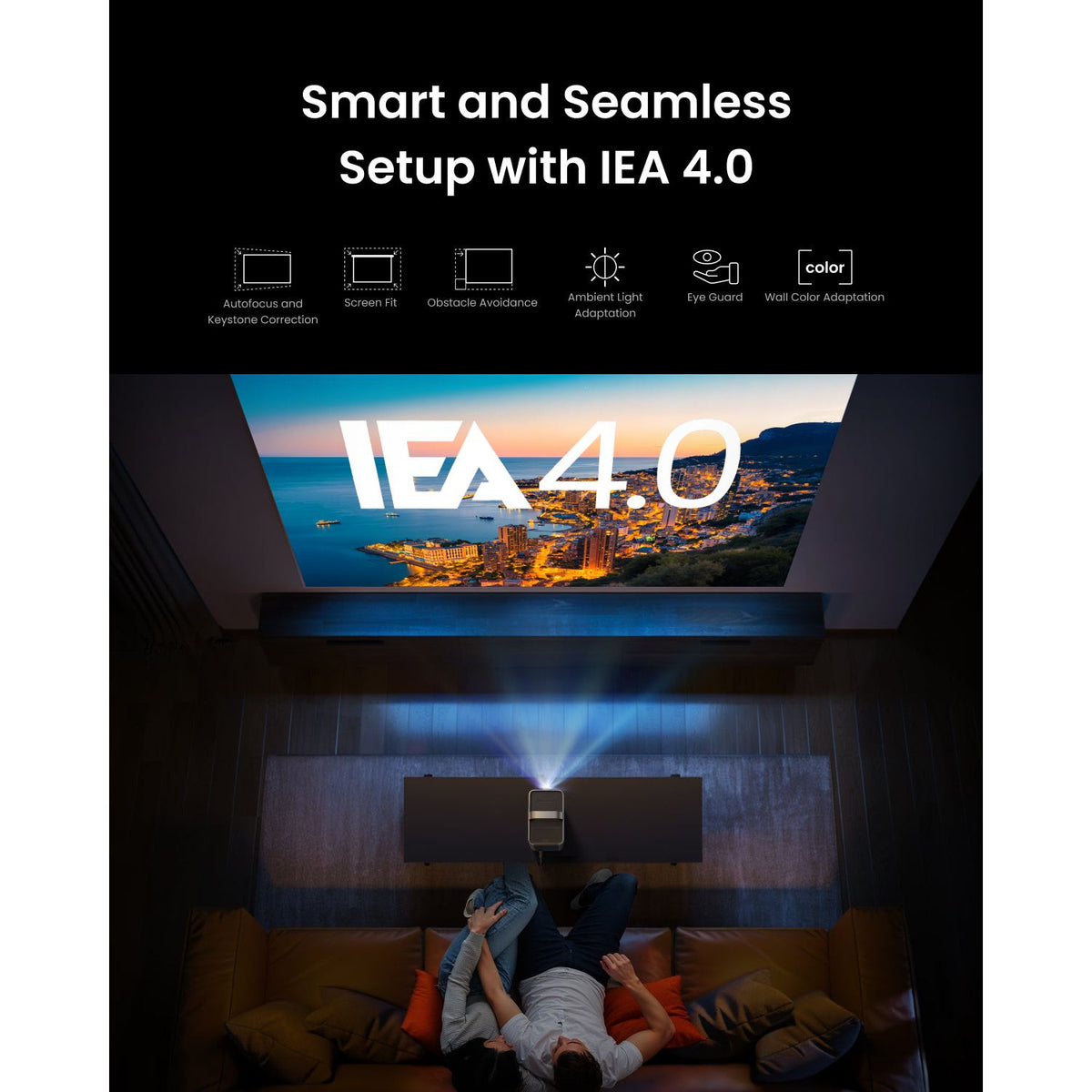 Nebula Cosmos 4K SE Dolby Vison Projector with Google TV - Grey | D2342211 from Nebula - DID Electrical
