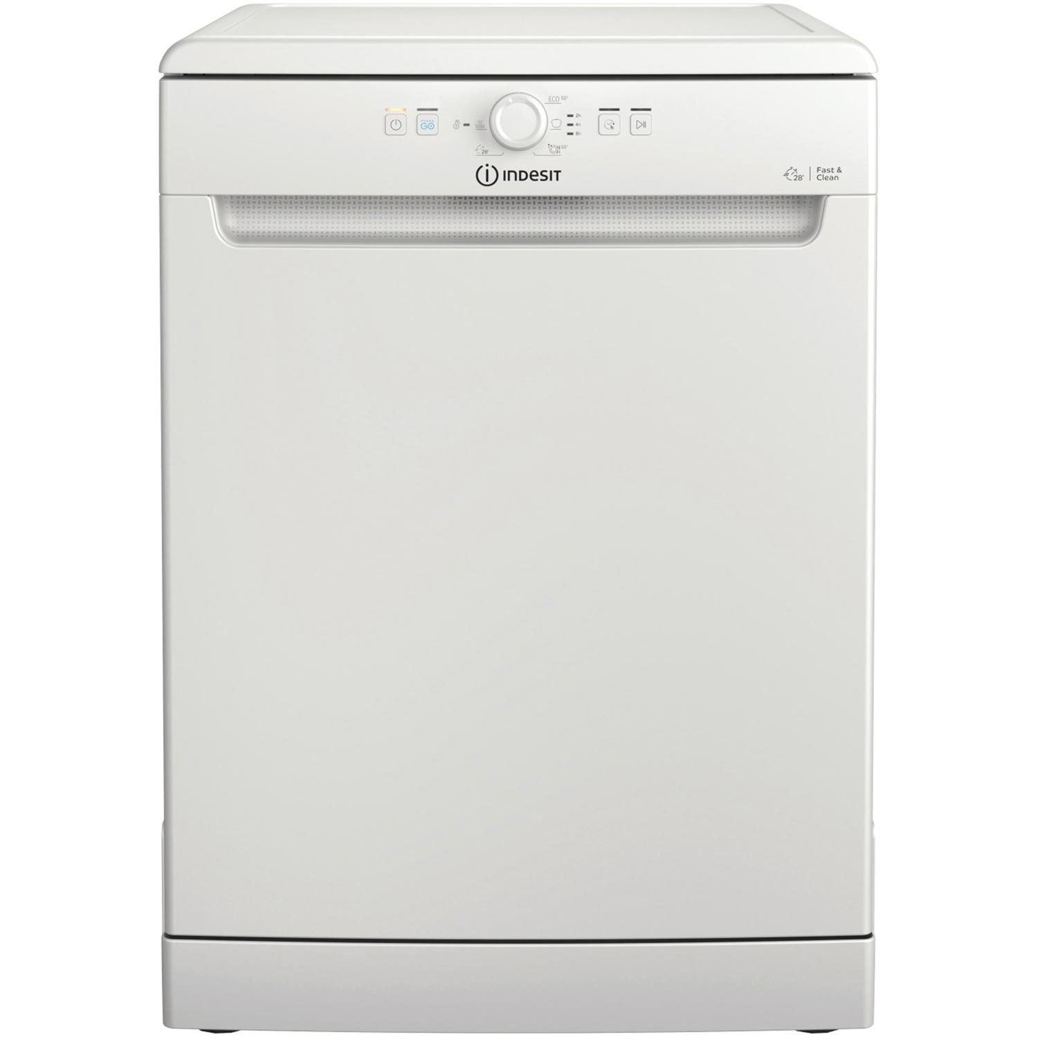 Indesit 14 Place Freestanding Dishwasher - White | D2FHK26UK from Indesit - DID Electrical ()