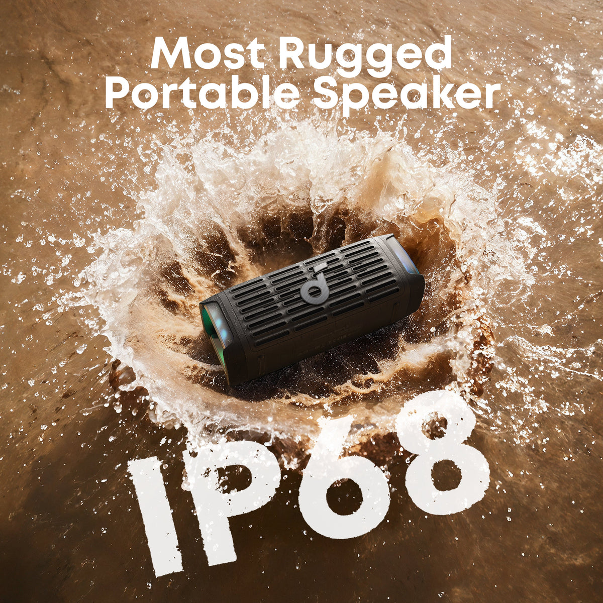 Soundcore Boom 3i Portable Rugged Outdoor Speaker - Adventurer Black | D5100A10