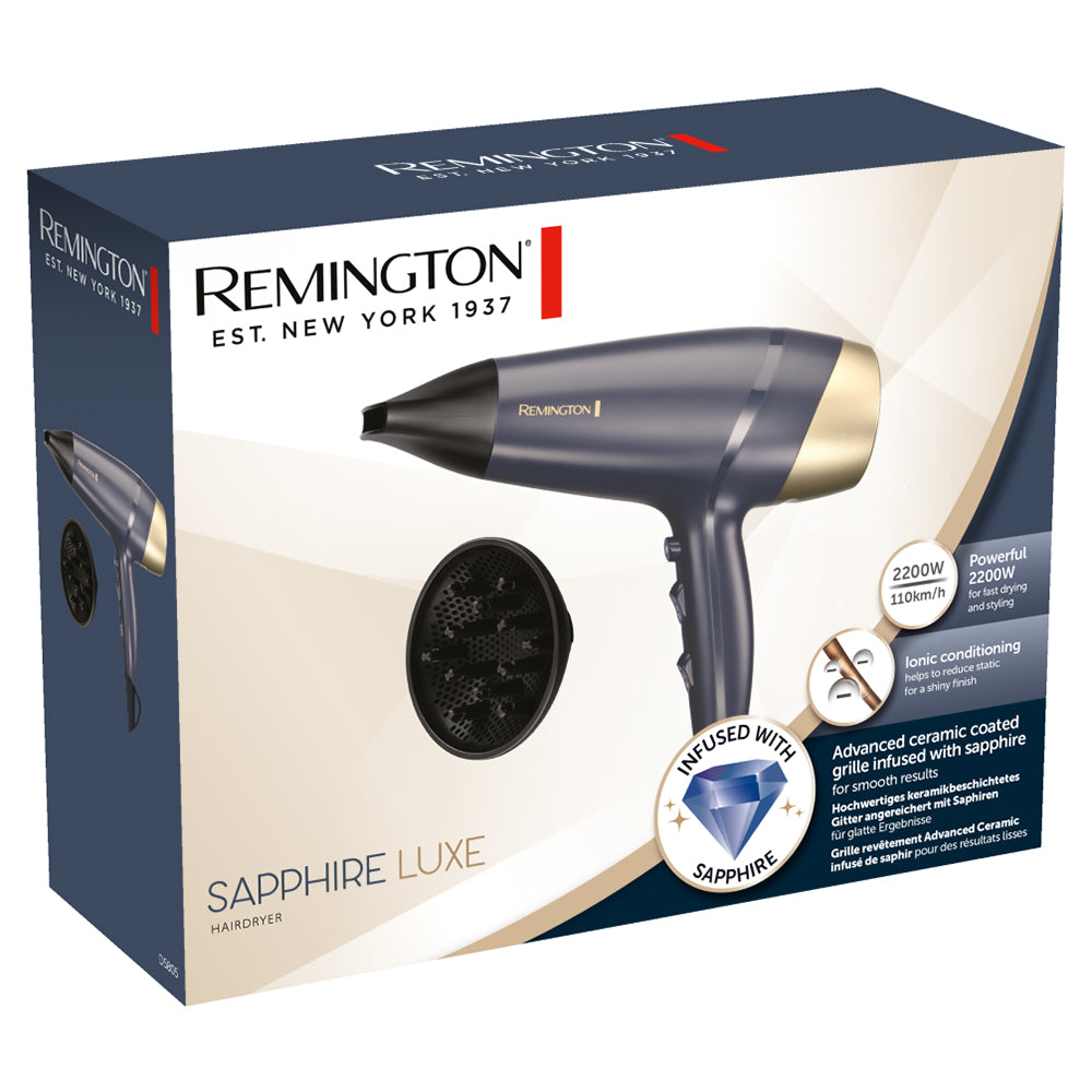 Remington Sapphire Luxe Hair Dryer | D5805 from Remington - DID Electrical