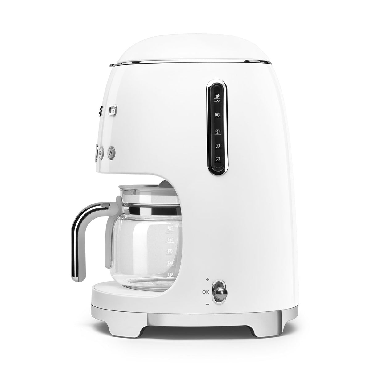 Smeg 50's Style Drip Filter Coffee Machine - White | DCF02WHUK from Smeg - DID Electrical