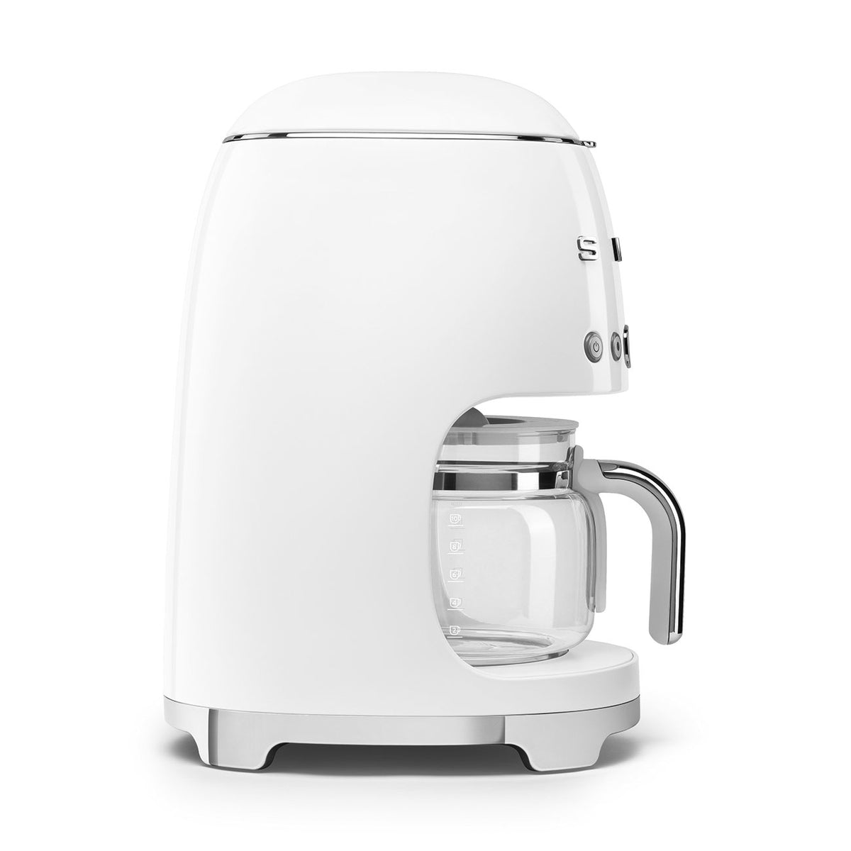 Smeg 50's Style Drip Filter Coffee Machine - White | DCF02WHUK from Smeg - DID Electrical