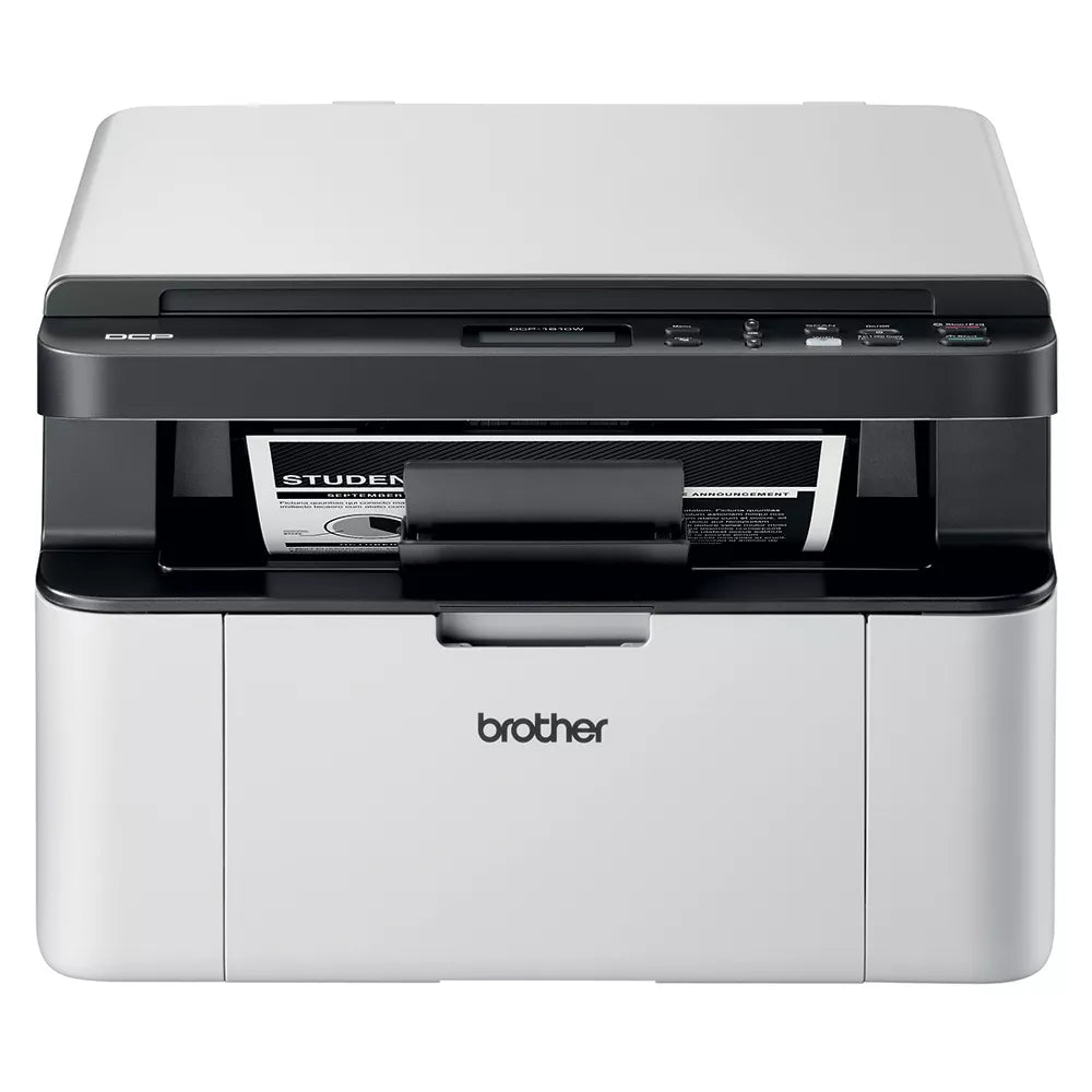 Brother Mono Laser Multifunction Printer - White &amp; Black | DCP1610W from Brother - DID Electrical
