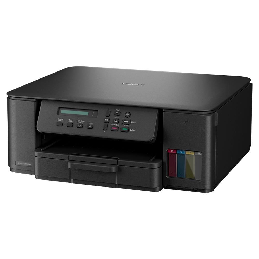 Brother Tankbenefit Compact 3-in-1 Ink Tank Printer - Black | DCPT580DW from Brother - DID Electrical