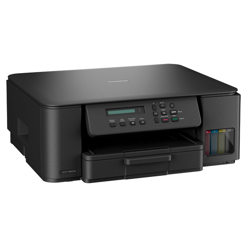 Brother Tankbenefit Compact 3-in-1 Ink Tank Printer - Black | DCPT580DW from Brother - DID Electrical