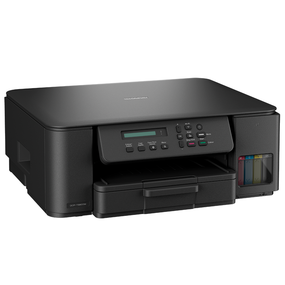 Brother Tankbenefit Compact 3-in-1 Ink Tank Printer - Black | DCPT580DW from Brother - DID Electrical
