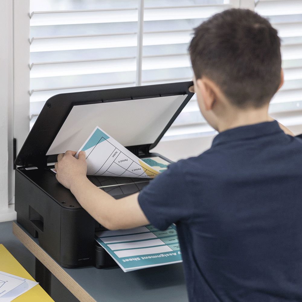 Brother Tankbenefit Compact 3-in-1 Ink Tank Printer - Black | DCPT580DW from Brother - DID Electrical