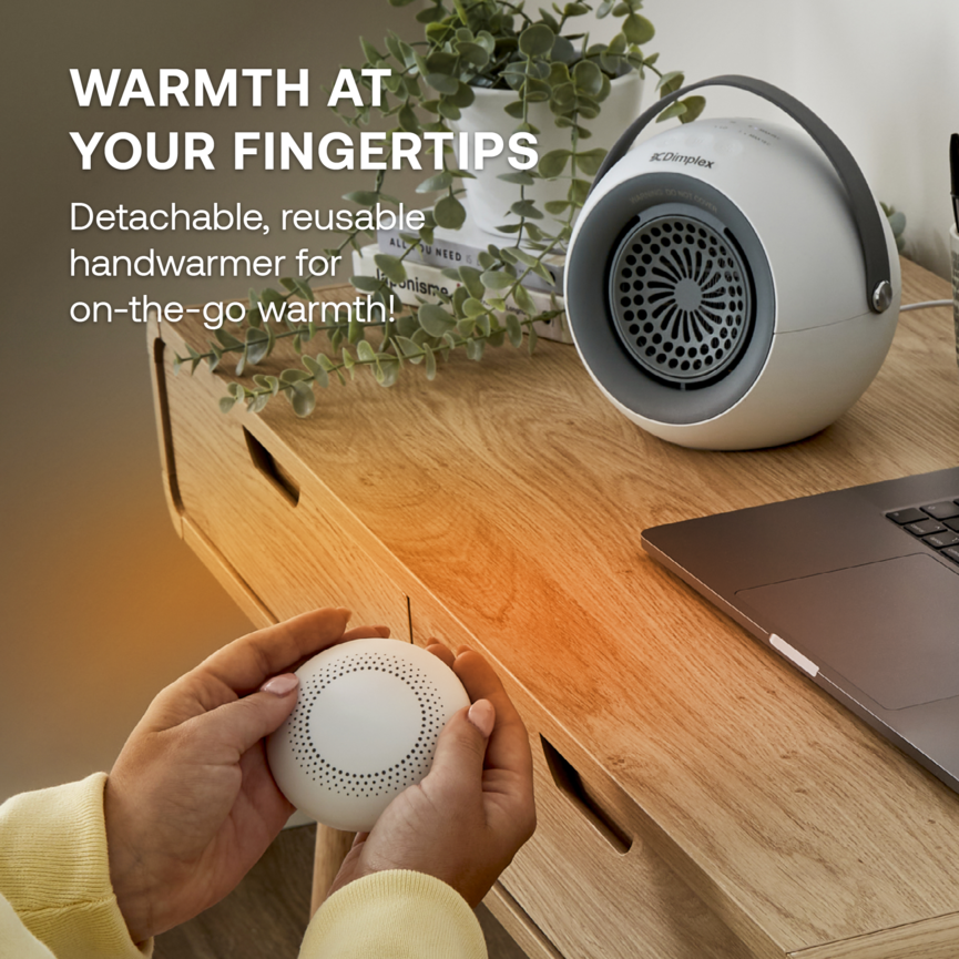 Dimplex 400W Desk Friend Fan Heater - White | DDF390