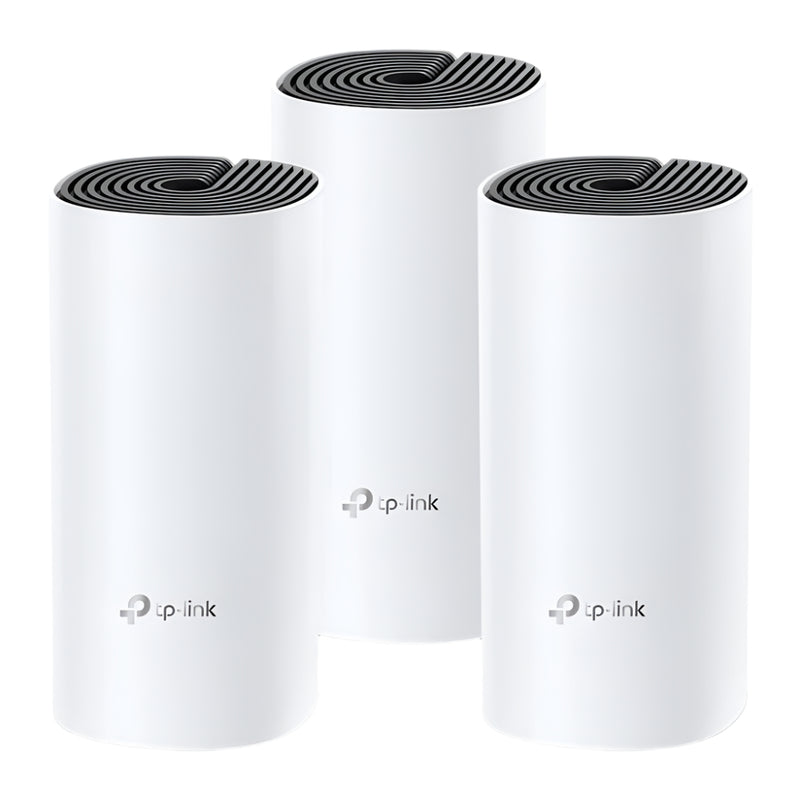 TP Link AC1200 Deco Whole Home Mesh Wi-Fi System - White | DECO M4.3-PACK from TP Link - DID Electrical