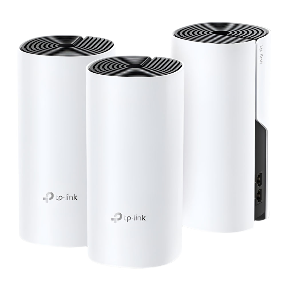 TP Link AC1200 Deco Whole Home Mesh Wi-Fi System - White | DECO M4.3-PACK from TP Link - DID Electrical