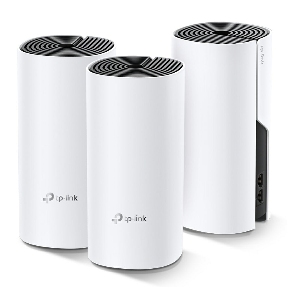 TP Link AC1200 Deco Whole Home Mesh Wi-Fi System - White | DECO M4.3-PACK from TP Link - DID Electrical