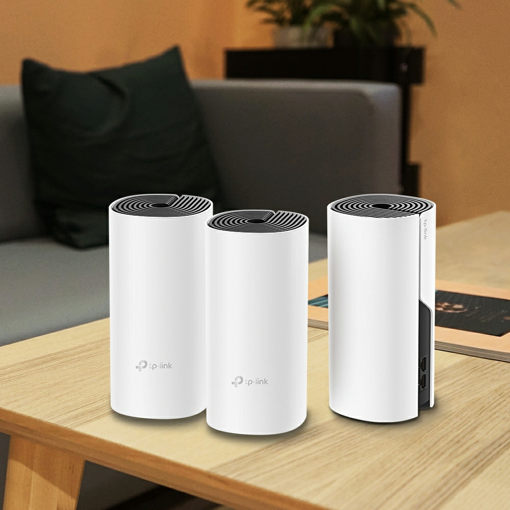 TP Link AC1200 Deco Whole Home Mesh Wi-Fi System - White | DECO M4.3-PACK from TP Link - DID Electrical