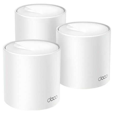 TP Link AX1500 Whole Home Mesh Wi-Fi 6 System - White | DECO X1500(3-PACK)