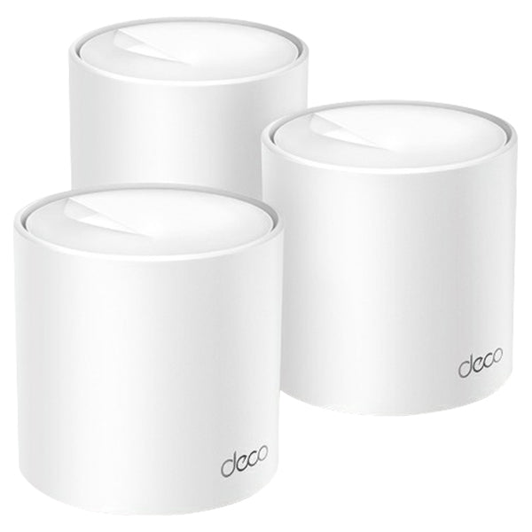 TP Link AX1500 Whole Home Mesh Wi-Fi 6 System - White | DECO X1500(3-PACK) from TP Link - DID Electrical ()