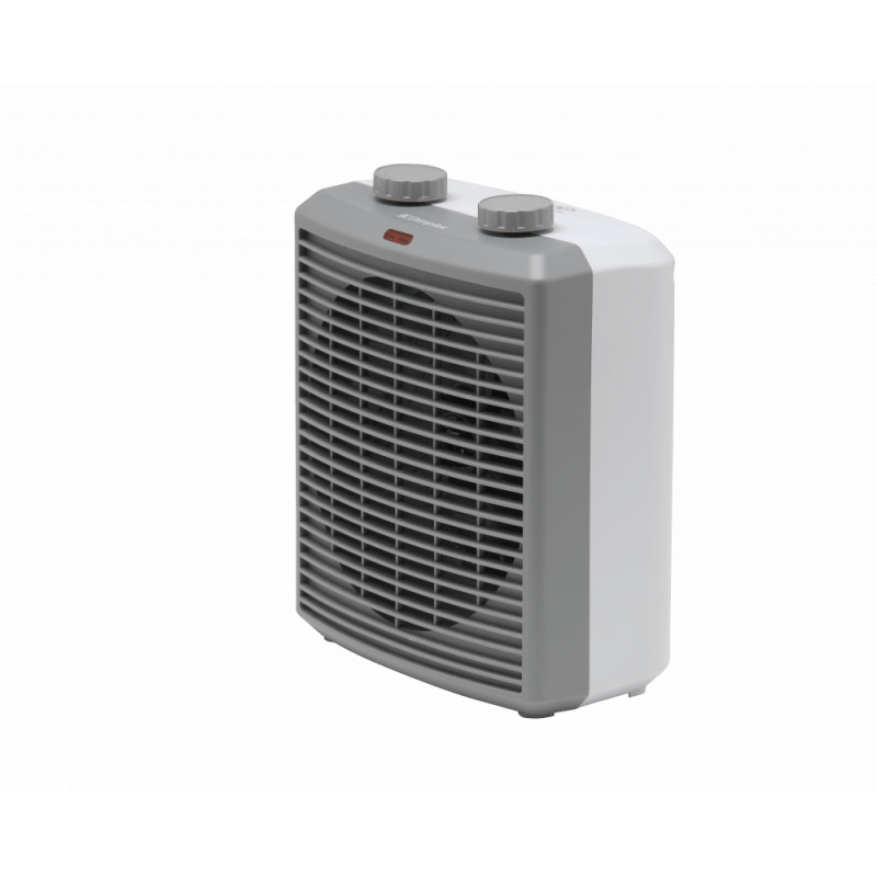 Dimplex 2kW Upright Fan Heater - Dark Grey &amp; Light Grey | DEUF2N from Dimplex - DID Electrical