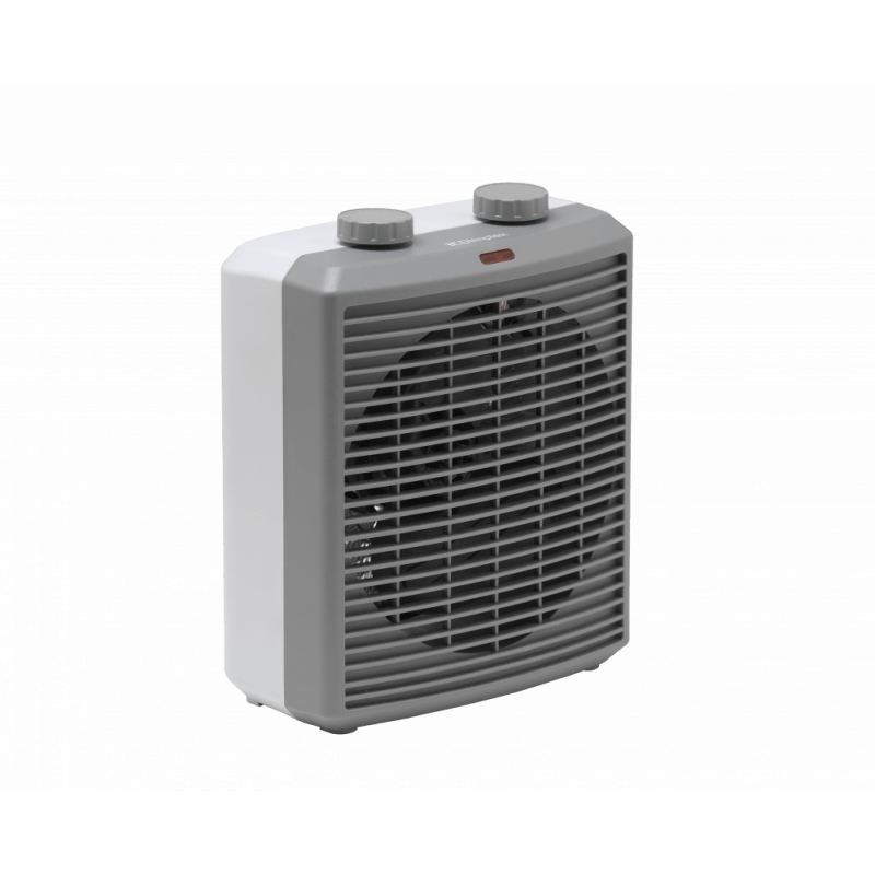 Dimplex 2kW Upright Fan Heater - Dark Grey &amp; Light Grey | DEUF2N from Dimplex - DID Electrical