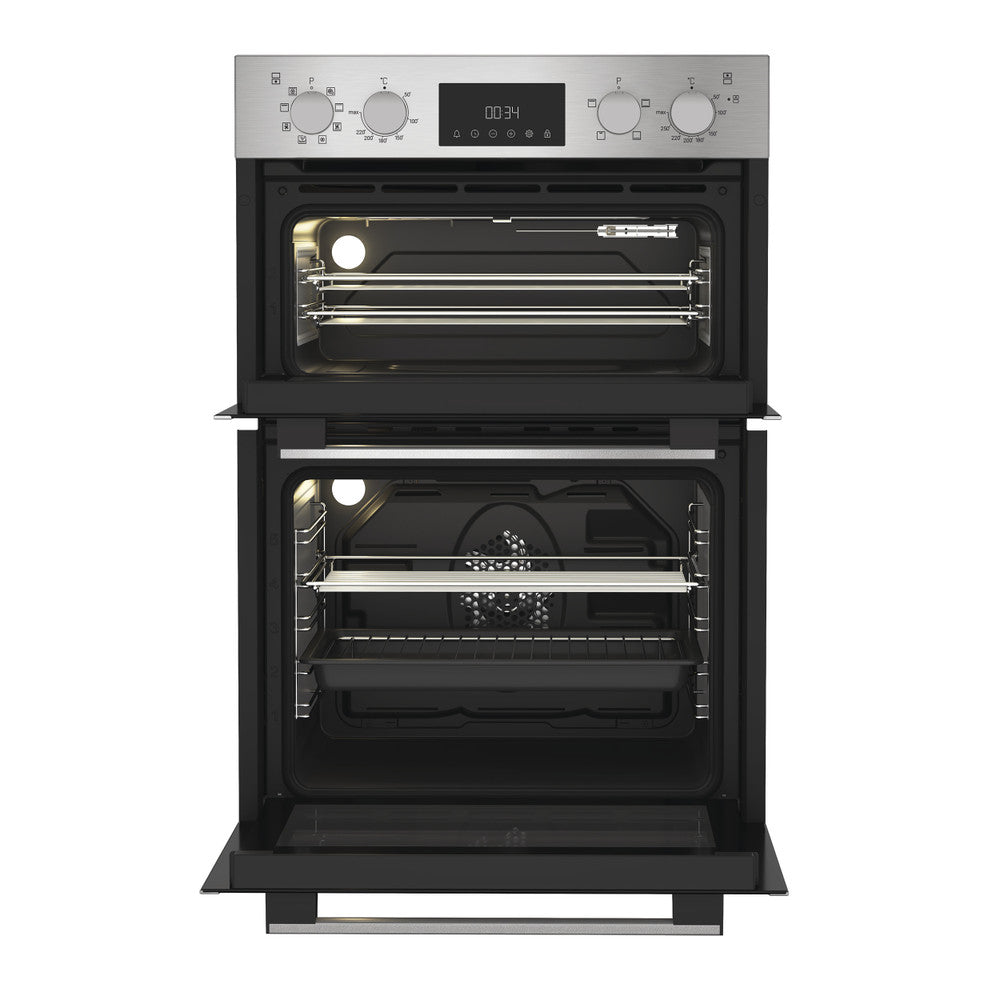 Hotpoint Built-in Electric Double Oven - Inox | DIH82DIX from Hotpoint - DID Electrical